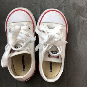 Toddler converse - white